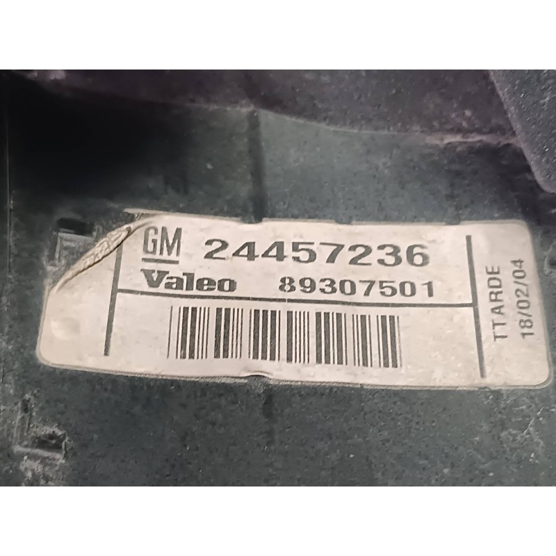 Recambio de piloto trasero derecho para opel corsa c blue line referencia OEM IAM 24457236  VALEO