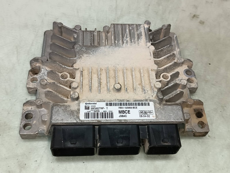 Recambio de centralita motor uce para ford focus lim. (cb4) titanium referencia OEM IAM 7M5112A650BCE 5WS40778F CONTINENTAL