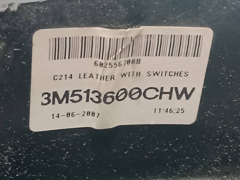 Recambio de volante para ford focus c-max (cap) trend (d) referencia OEM IAM 3M513600CHW 6019743 PIEL
