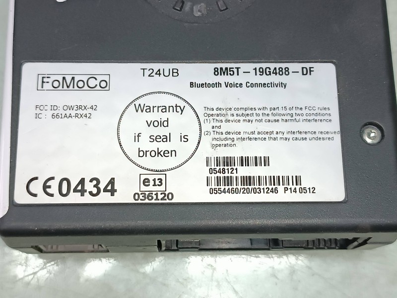 Recambio de modulo electronico para ford focus lim. (cb4) titanium referencia OEM IAM 8M5T19G488DF  NOKIA