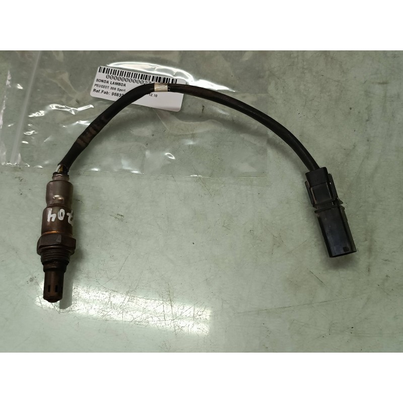 Recambio de sonda lambda para peugeot 308 sport referencia OEM IAM 9683265480 NEGRO CONECTOR 6 PINES