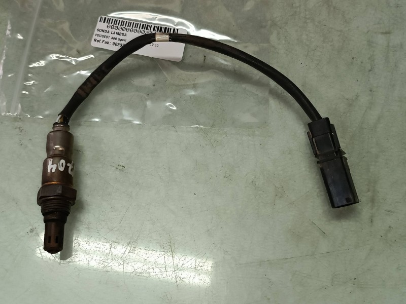 Recambio de sonda lambda para peugeot 308 sport referencia OEM IAM 9683265480 NEGRO CONECTOR 6 PINES