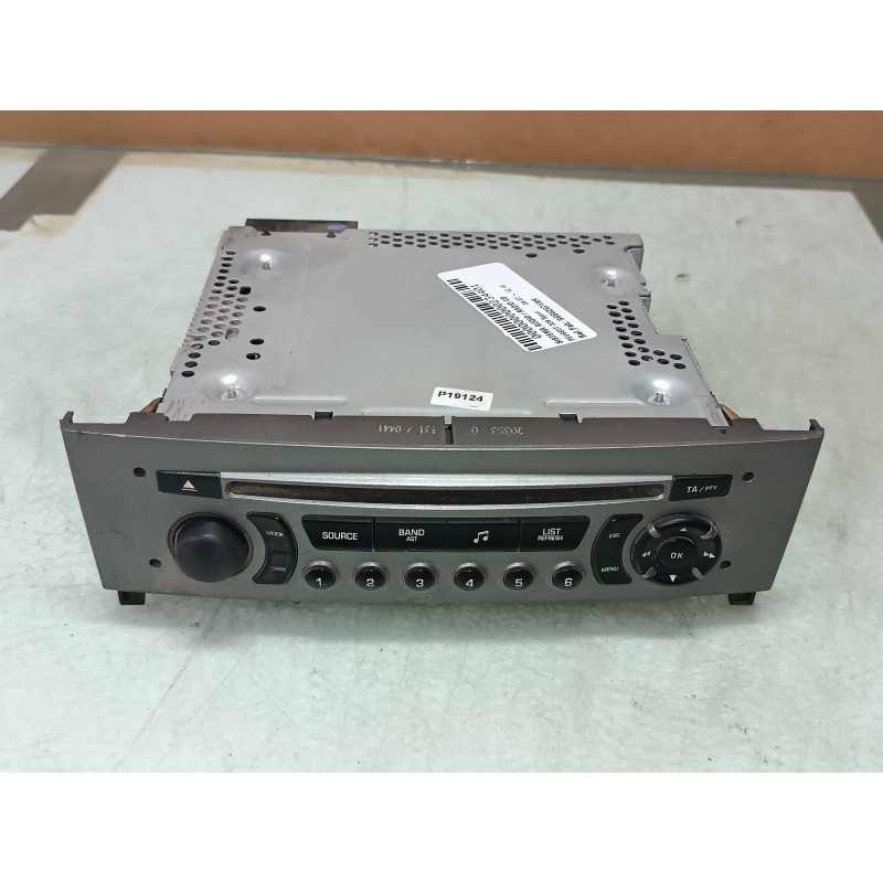 Recambio de sistema audio / radio cd para peugeot 308 sport referencia OEM IAM 96662671XH  CONTINENTAL