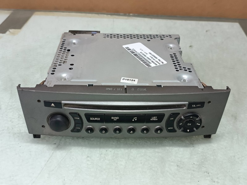 Recambio de sistema audio / radio cd para peugeot 308 sport referencia OEM IAM 96662671XH  CONTINENTAL