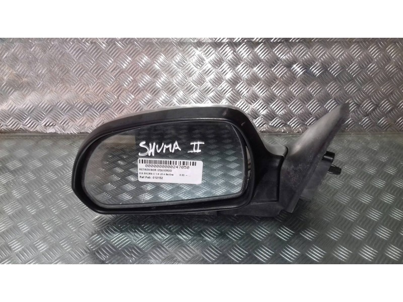 Recambio de retrovisor izquierdo para kia shuma ii 1.6 ls 4 berlina referencia OEM IAM 012152  ELECTRICO