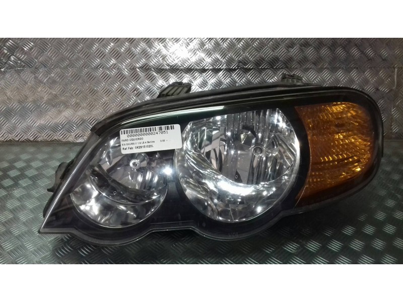 Recambio de faro izquierdo para kia shuma ii 1.6 ls 4 berlina referencia OEM IAM 0K2S151020L  