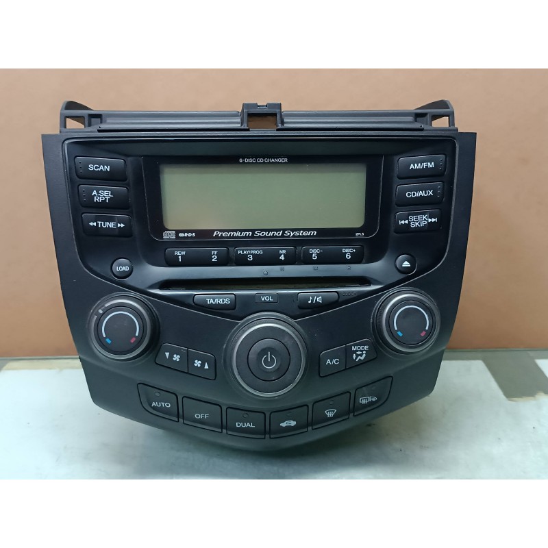 Recambio de sistema audio / radio cd para honda accord tourer (cn/cm) 2.2i ctdi executive referencia OEM IAM 39175SEDG230M1 3917