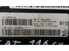Recambio de centralita aire acondicionado para opel astra j lim. enjoy referencia OEM IAM 13578112 90151632  2
