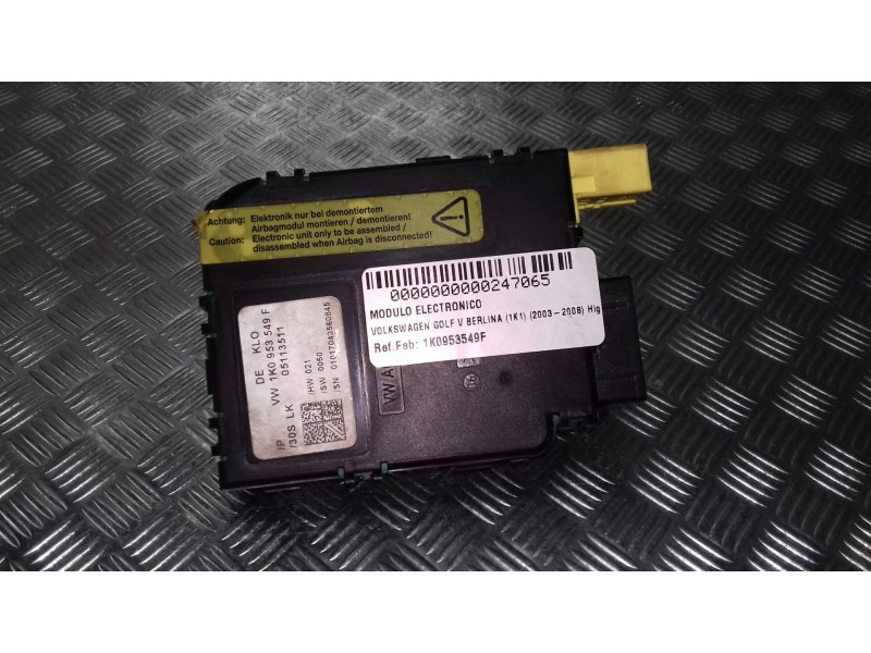 Recambio de modulo electronico para volkswagen golf v berlina (1k1) highline referencia OEM IAM 1K0953549F  
