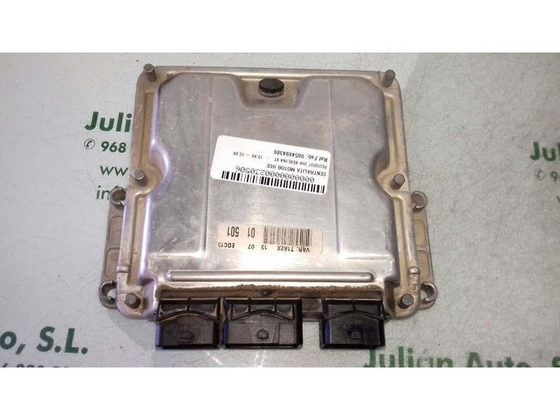 Recambio de centralita motor uce para peugeot 206 berlina xt referencia OEM IAM 9654694380 0281011525 BOSCH