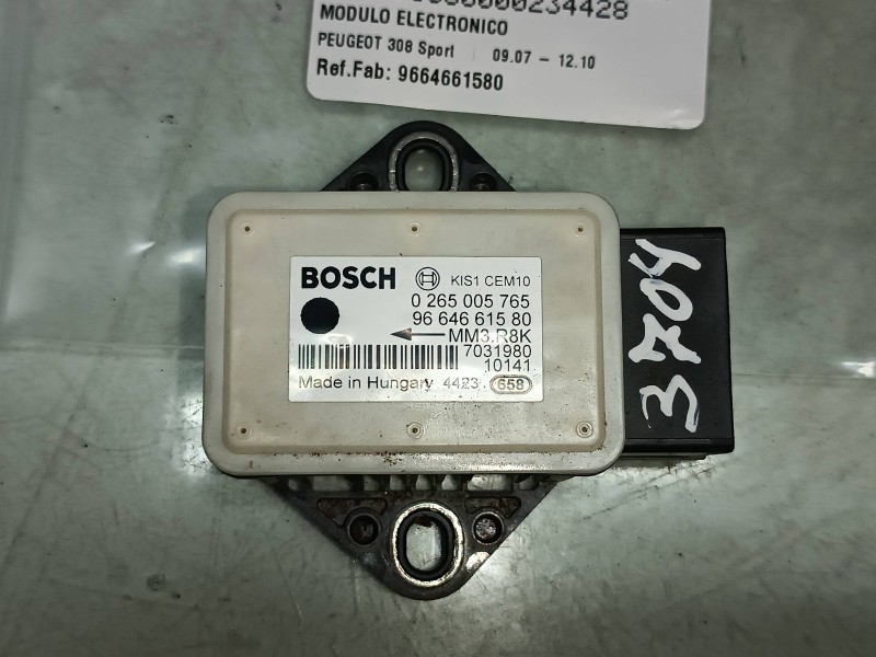 Recambio de modulo electronico para peugeot 308 sport referencia OEM IAM 9664661580 0265005765 BOSCH