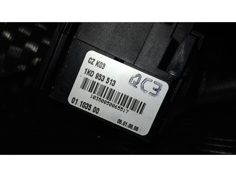 Recambio de mando intermitentes para volkswagen golf v berlina (1k1) highline referencia OEM IAM 1KO953513  