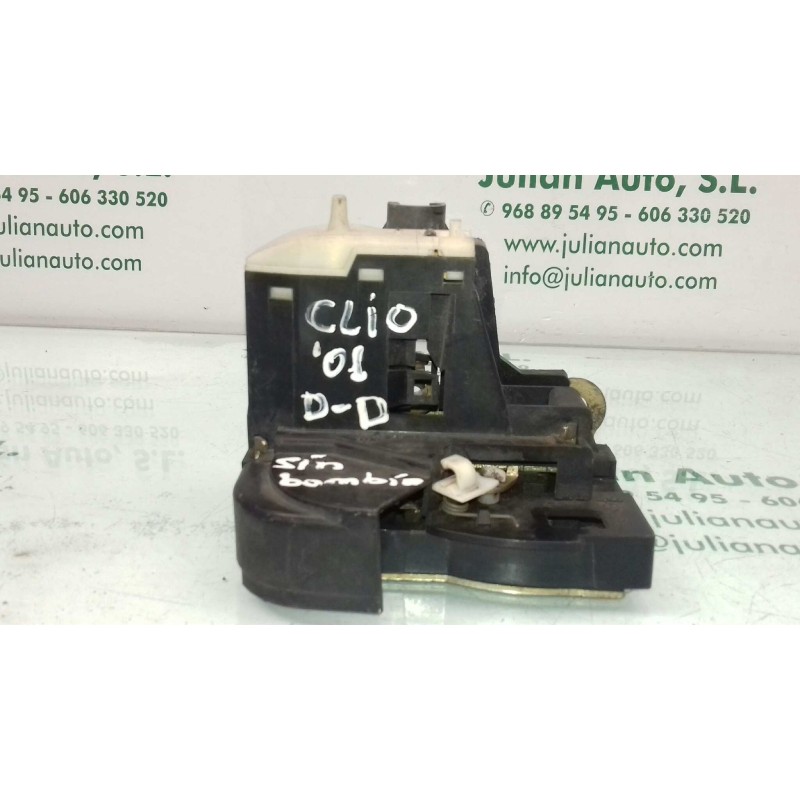 Recambio de cerradura puerta delantera derecha para renault clio ii fase ii (b/cb0) authentique referencia OEM IAM   