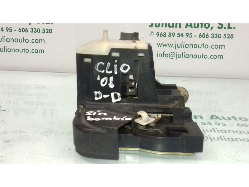 Recambio de cerradura puerta delantera derecha para renault clio ii fase ii (b/cb0) authentique referencia OEM IAM   