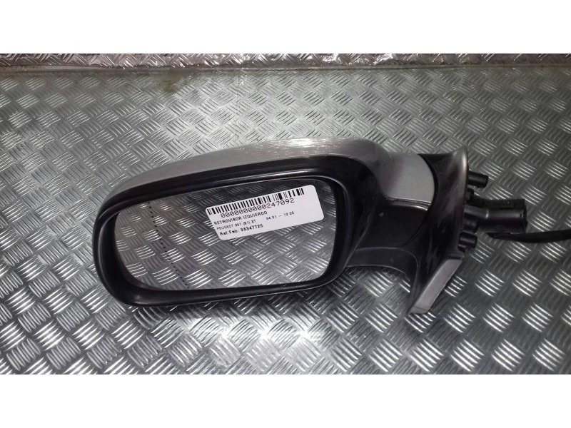 Recambio de retrovisor izquierdo para peugeot 307 (s1) xt referencia OEM IAM 96347726  ELECTRICO