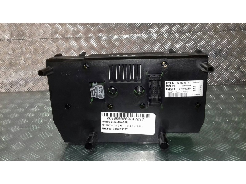 Recambio de mando climatizador para peugeot 307 (s1) xt referencia OEM IAM 96430991XT 9205401 BEHR