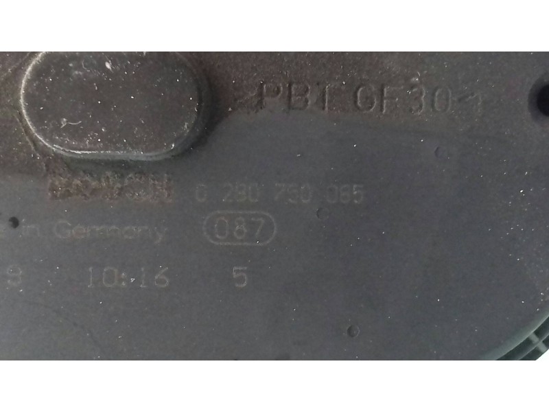 Recambio de caja mariposa para peugeot 307 (s1) xt referencia OEM IAM 0280750085 CONECTOR 6 PINES BOSCH