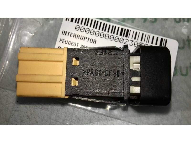 Recambio de interruptor para peugeot 206 berlina xt referencia OEM IAM PA66GF30 3+2 PINES BLOQUEO VENTANILLAS