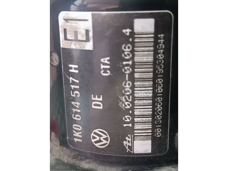 Recambio de abs para volkswagen golf v berlina (1k1) highline referencia OEM IAM 1K0614517H 1K0907379K ATE