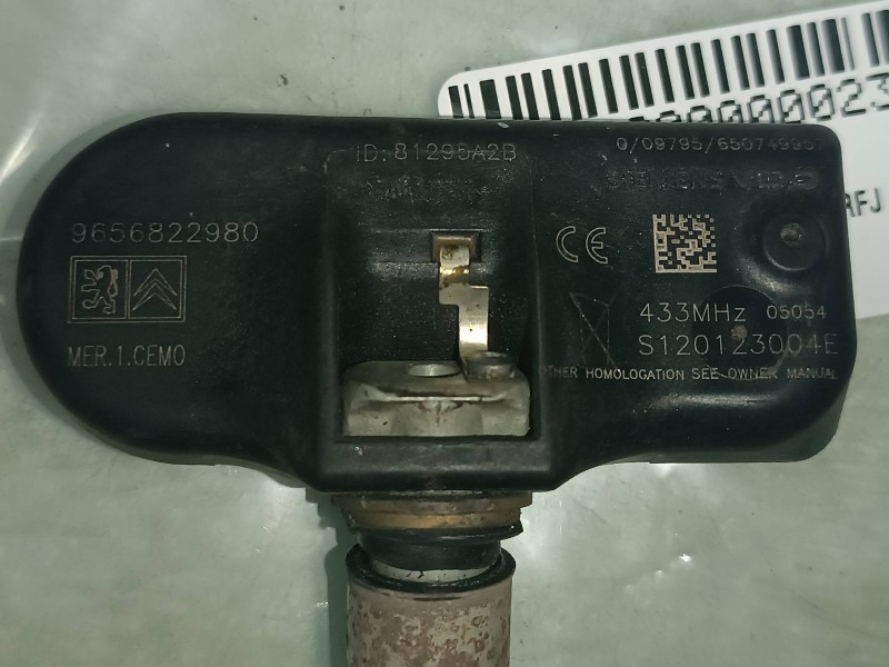 Recambio de sensor presion para peugeot 407 2.0 16v cat (rfj / ew10a) referencia OEM IAM 9656822980  SIEMENS