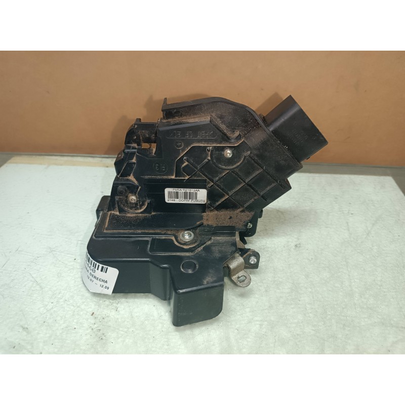 Recambio de cerradura puerta delantera derecha para ford focus lim. (cb4) titanium referencia OEM IAM 7M5AR21812AA NEGRO ELECTRI