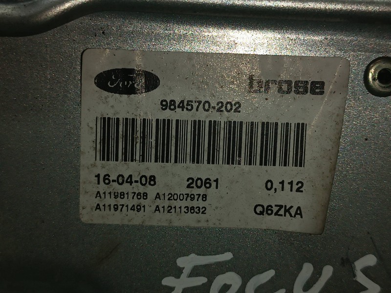 Recambio de elevalunas delantero izquierdo para ford focus lim. (cb4) titanium referencia OEM IAM 4M51A045H17A 984570202 ELECTRI