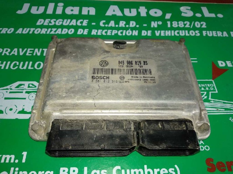 Recambio de centralita motor uce para seat ibiza (6l1) cool referencia OEM IAM 045906019BS 0281012319 KIT - BOSCH