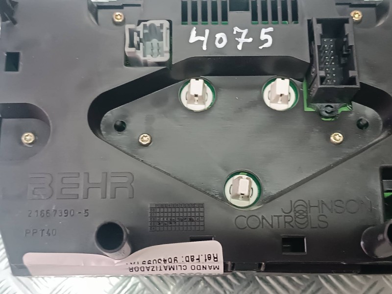 Recambio de mando climatizador para peugeot 307 (s1) xr referencia OEM IAM 96430991XT 21667390 BEHR
