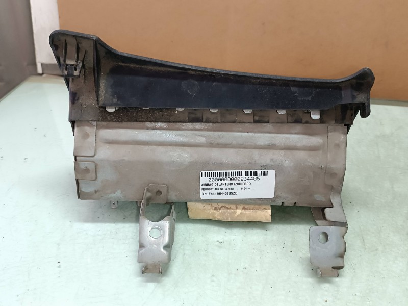 Recambio de airbag delantero izquierdo para peugeot 407 st confort referencia OEM IAM 96445885ZD  CONECTOR 2 PINES