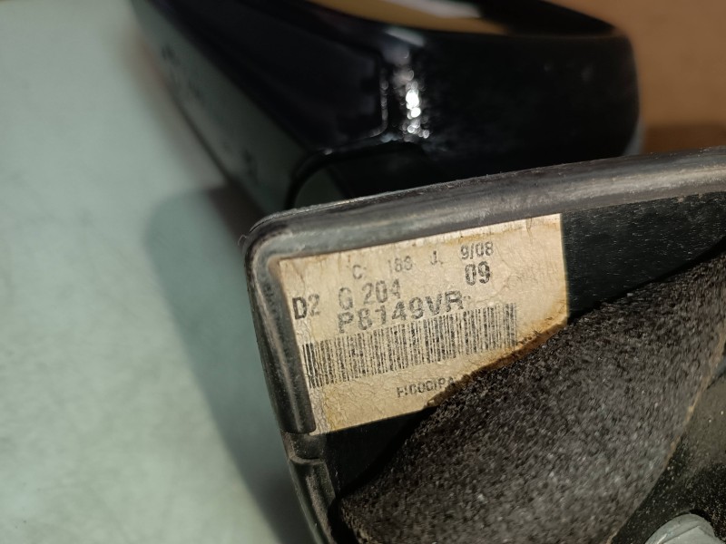 Recambio de retrovisor izquierdo para peugeot 407 st confort referencia OEM IAM P8149VR  ELECTRICO