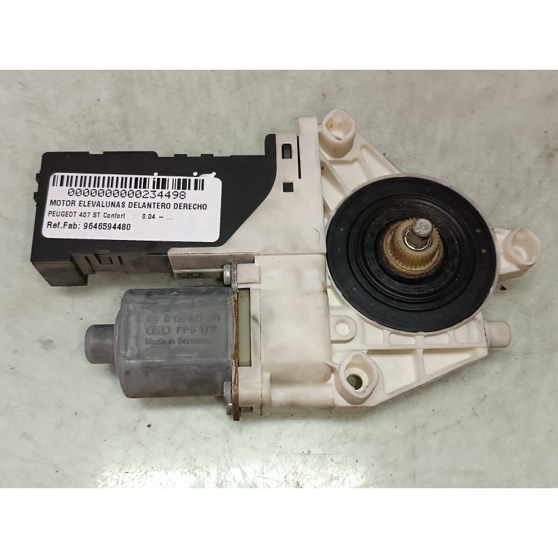 Recambio de motor elevalunas delantero derecho para peugeot 407 st confort referencia OEM IAM 9646594480 1137328127 0130822201