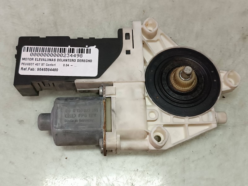 Recambio de motor elevalunas delantero derecho para peugeot 407 st confort referencia OEM IAM 9646594480 1137328127 0130822201