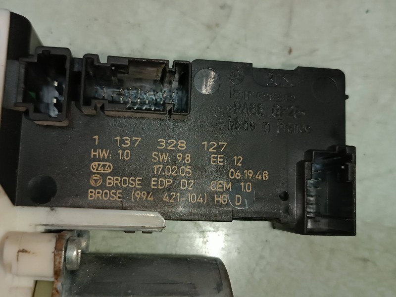 Recambio de motor elevalunas delantero derecho para peugeot 407 st confort referencia OEM IAM 9646594480 1137328127 0130822201