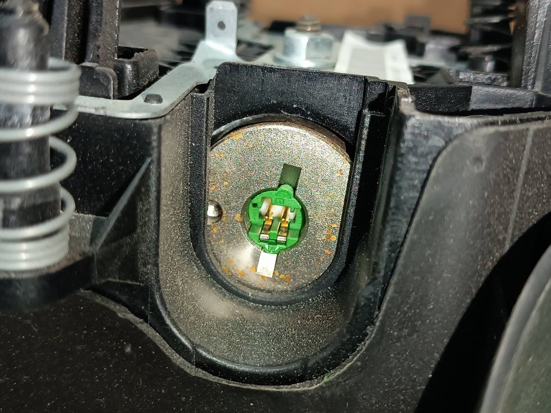 Recambio de airbag delantero izquierdo para peugeot 206 berlina xs-line referencia OEM IAM 96441166ZR  DOS CONECTORES