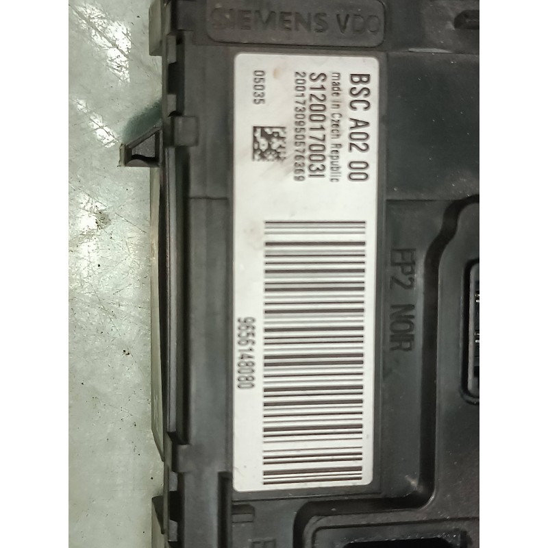 Recambio de caja reles / fusibles para peugeot 407 st confort referencia OEM IAM 9656148080 BSC A02 00 SIEMENS
