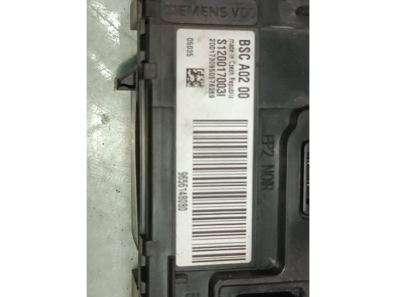Recambio de caja reles / fusibles para peugeot 407 st confort referencia OEM IAM 9656148080 BSC A02 00 SIEMENS