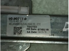 Recambio de elevalunas delantero izquierdo para peugeot 407 st confort referencia OEM IAM 60807170  ELECTRICO 2