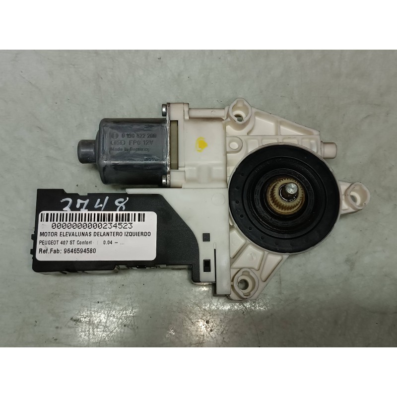 Recambio de motor elevalunas delantero izquierdo para peugeot 407 st confort referencia OEM IAM 9646594580 1137328125 0130822200