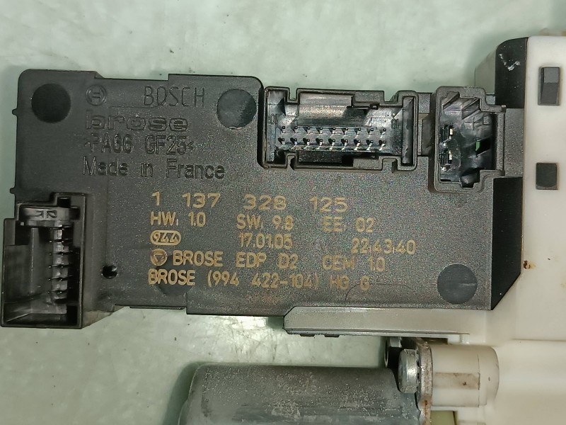 Recambio de motor elevalunas delantero izquierdo para peugeot 407 st confort referencia OEM IAM 9646594580 1137328125 0130822200