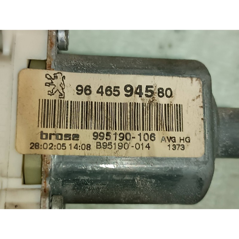 Recambio de motor elevalunas delantero izquierdo para peugeot 407 st confort referencia OEM IAM 9646594580 1137328125 0130822200