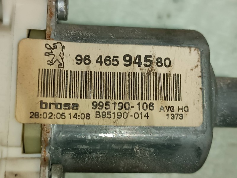 Recambio de motor elevalunas delantero izquierdo para peugeot 407 st confort referencia OEM IAM 9646594580 1137328125 0130822200