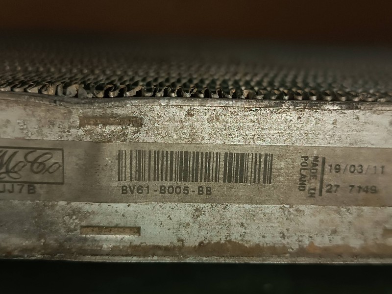 Recambio de radiador agua para ford focus lim. (cb8) sport referencia OEM IAM BV618005BB  VALEO