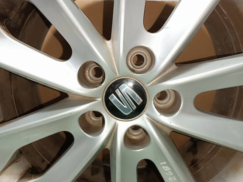 Recambio de juego llantas para seat ibiza (6p1) style referencia OEM IAM 6J0601025N 7.0JX16H2 ET43