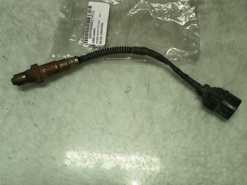Recambio de sonda lambda para hyundai accent (lc) 1.3 cat referencia OEM IAM 9350931002 3921022620 BOSCH