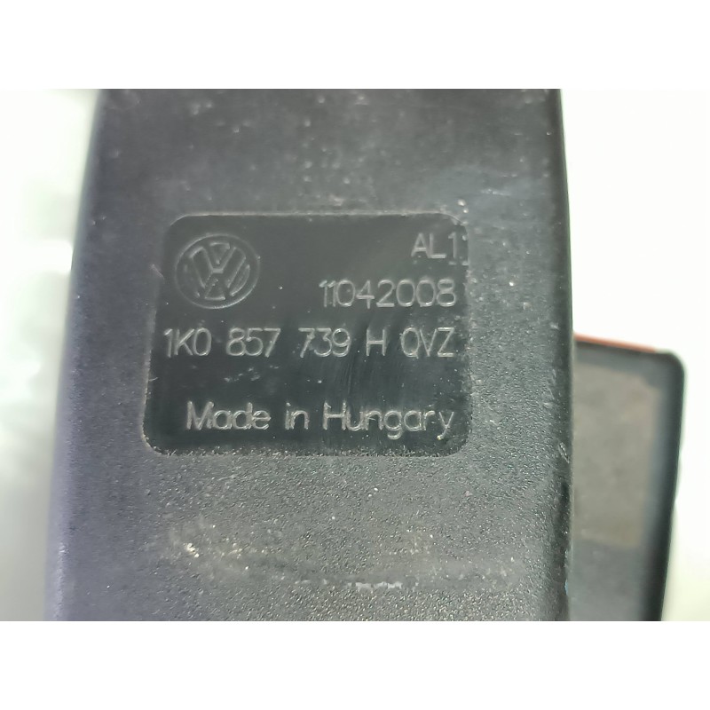 Recambio de cinturon seguridad trasero derecho para seat leon (1m1) 1.9 tdi referencia OEM IAM 1K0857739H  ANCLAJE CINTURON