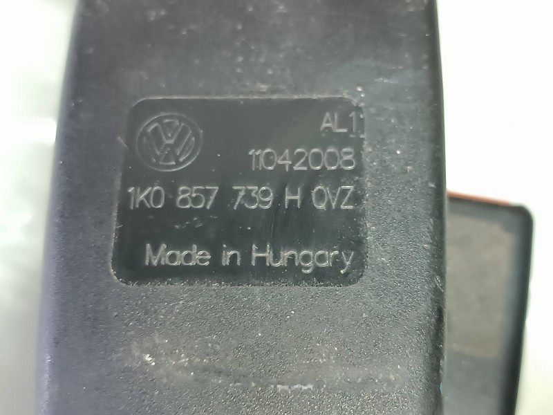 Recambio de cinturon seguridad trasero derecho para seat leon (1m1) 1.9 tdi referencia OEM IAM 1K0857739H  ANCLAJE CINTURON