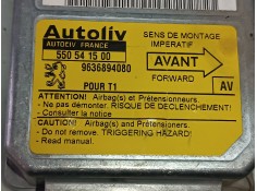 Recambio de centralita airbag para peugeot 206 berlina xr referencia OEM IAM 9636894080 550541500 AUTOLIV 2