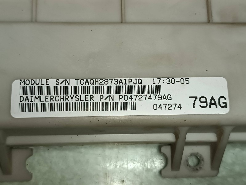 Recambio de modulo confort para chrysler voyager (rg) 2.5 crd executive referencia OEM IAM P04727479AG 047274 79AG