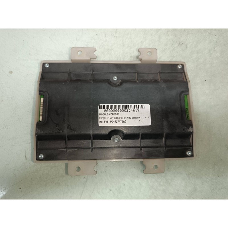 Recambio de modulo confort para chrysler voyager (rg) 2.5 crd executive referencia OEM IAM P04727479AG 047274 79AG