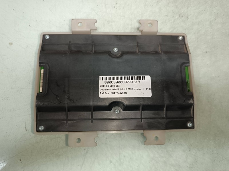Recambio de modulo confort para chrysler voyager (rg) 2.5 crd executive referencia OEM IAM P04727479AG 047274 79AG